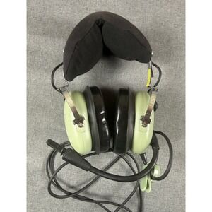 Good David Clark H10-13.4 Dual Plug - Pilot Aviation Headset - Straight Cable